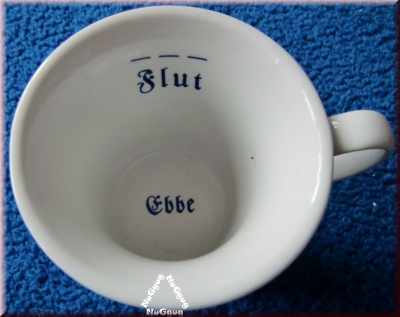 Kaffeepott "Ebbe und Flut". Kaffeetasse