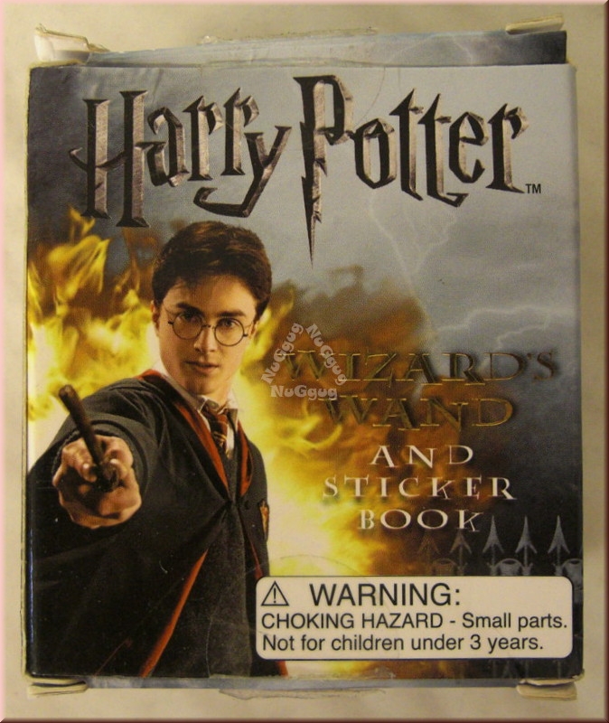 Harry Potter Zauberstab und Sticker Buch