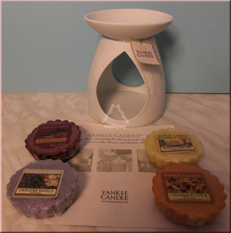 Yankee Candle Melt Warmer Set GWH 500 Willow, 5-teilig, Duftlampe, Melt Wärmer