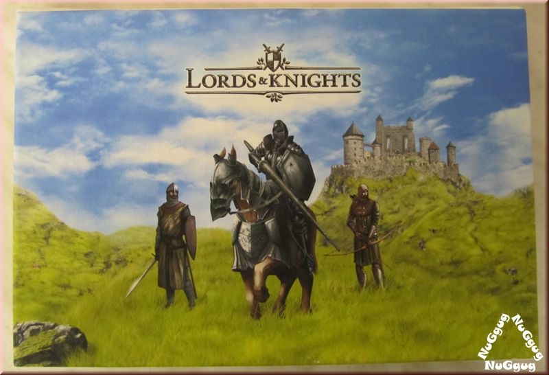 Deko-Bild "Lords & Knights", hohwertiger Posterdruck auf Keilrahmen, 29,5 x 20 cm